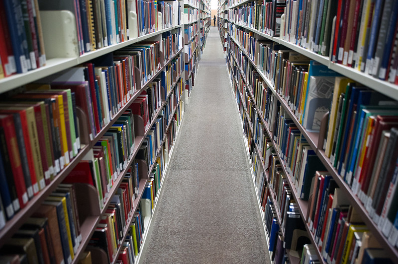 Library stacks